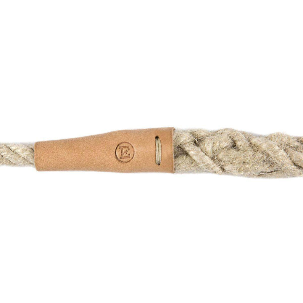 Navy Jute Dog Leash